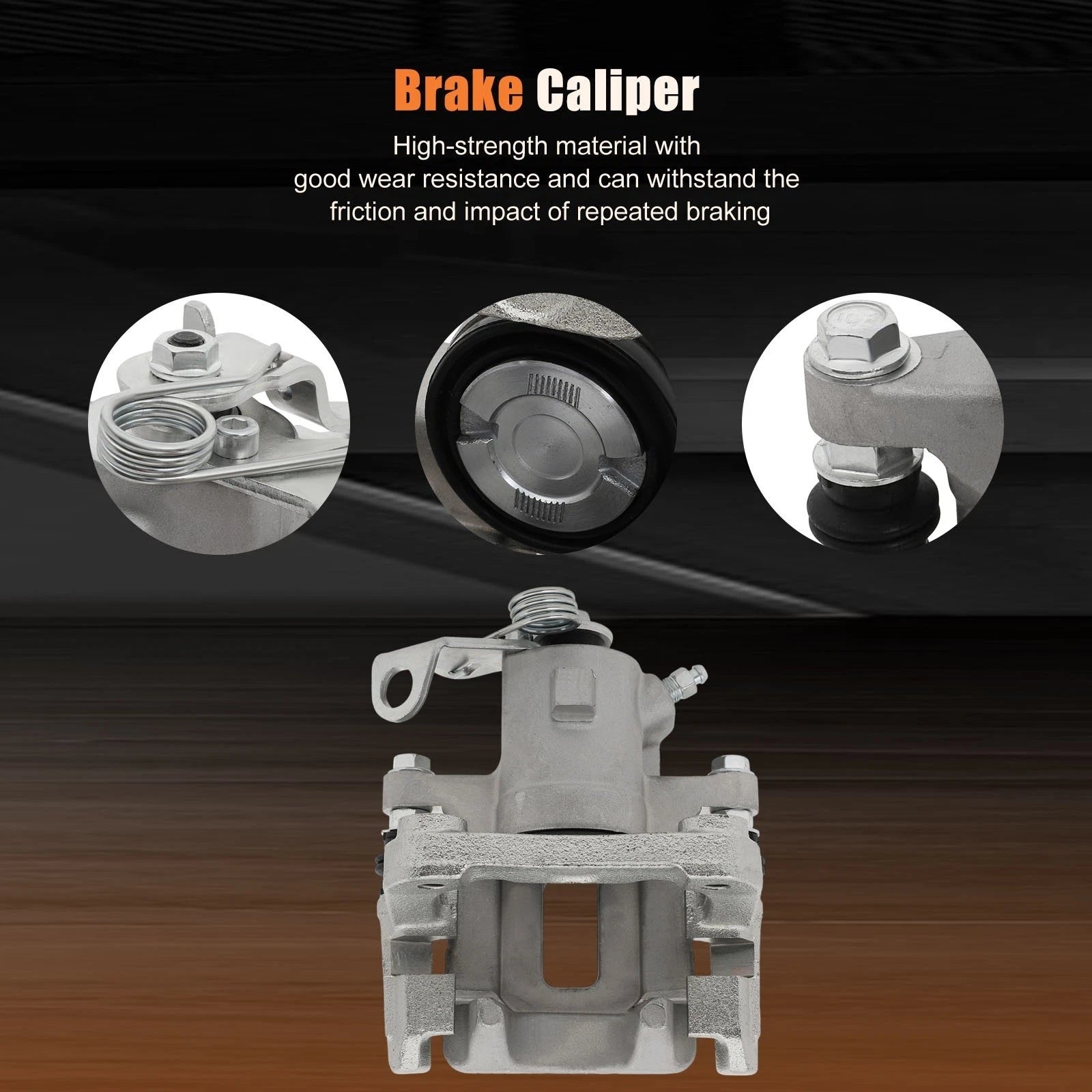 Rear Right Brake Caliper for Volkswagen Beetle, Audi TT (2000-2000)