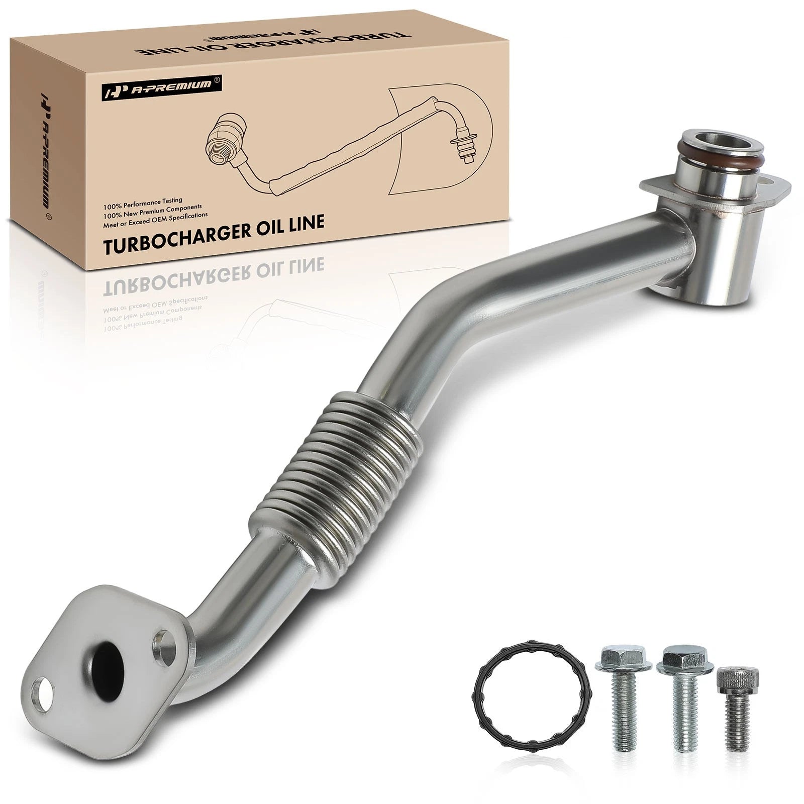 Turbocharger Oil Return Tube for Ford F-150 (2015–2020) V6 2.7L
