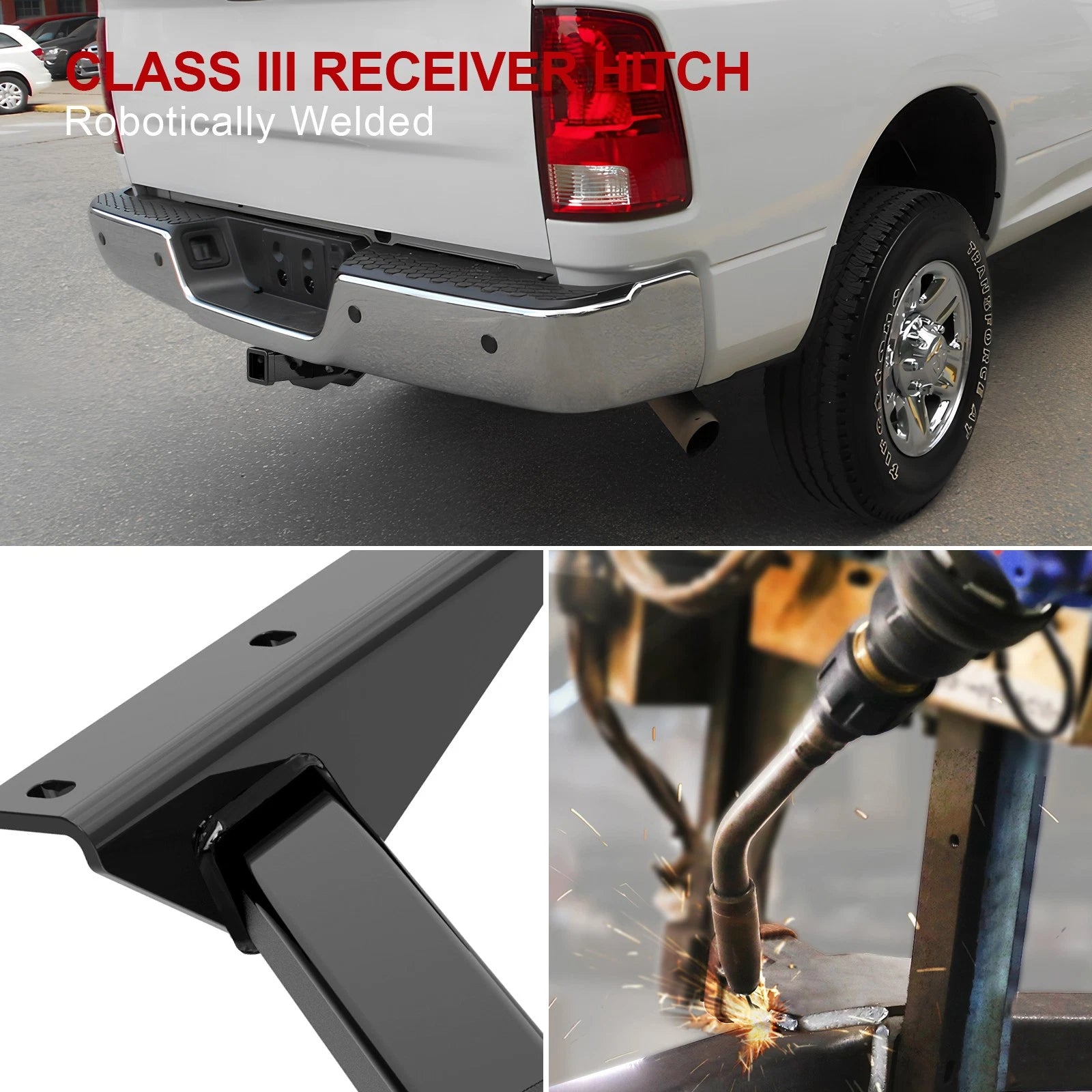 Trailer Hitch Receiver for Ram 1500 (2003-2024)