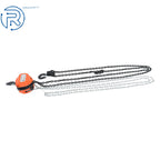2 Ton Manual Chain Hoist with 2 Hooks and 10' Lift Capacity