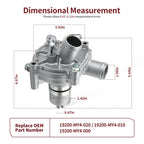 Water Pump Assembly 19200-MY4-020 for Honda Goldwing 1500 GL1500 (1992–1995)
