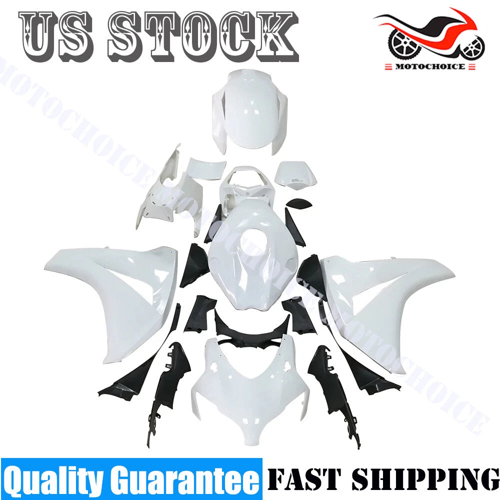 Unpainted Fairing Kit for Honda CBR1000RR (2008–2011)