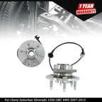 2Pcs Front Wheel Bearing Hub for Chevy Suburban Silverado 1500 (2007–2013)