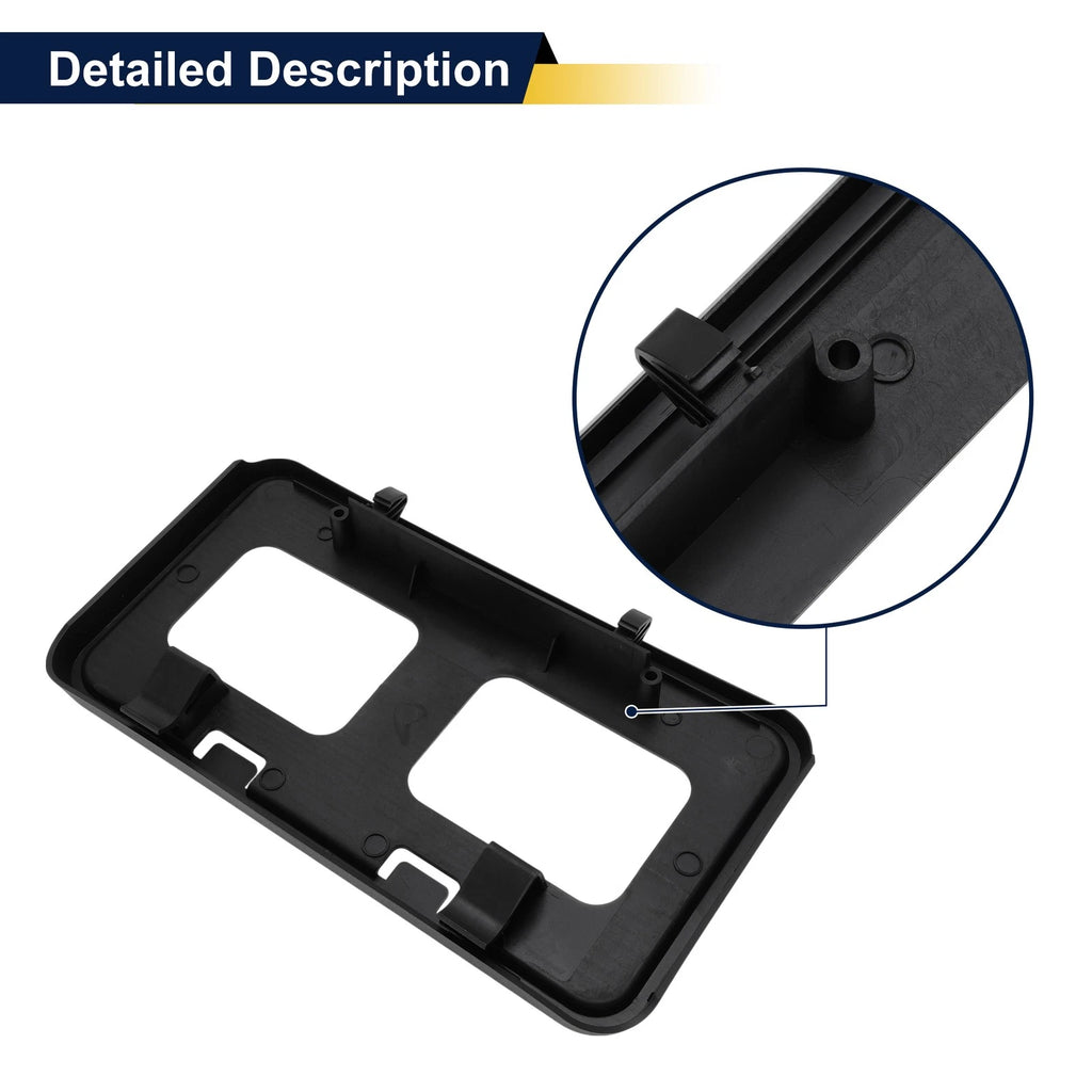 License Plate Frame for Ford F-250 F-350 F-450 F-550 Super Duty (2011–2016)