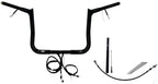 12" EZ Install Ape Hangers for Harley Batwing (2021–2023) 912012-B