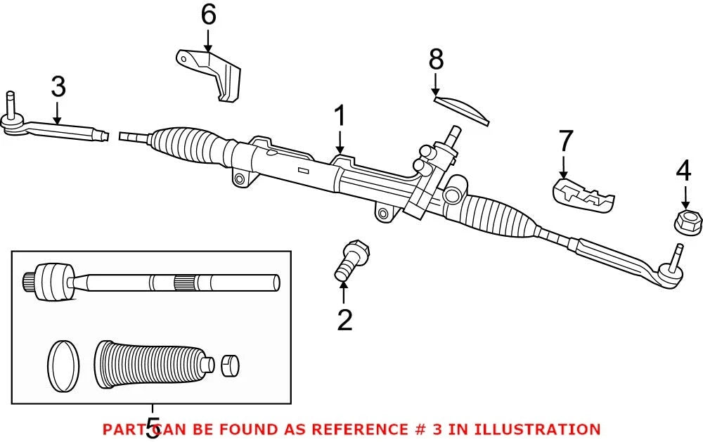 Front Outer Steering Tie Rod End for Dodge Charger Challenger (2011–2023)