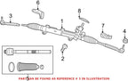 Front Outer Steering Tie Rod End for Dodge Charger Challenger (2011–2023)