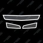 Stainless Steel Mesh Grille Combo for Cadillac ATS (2013-2014)