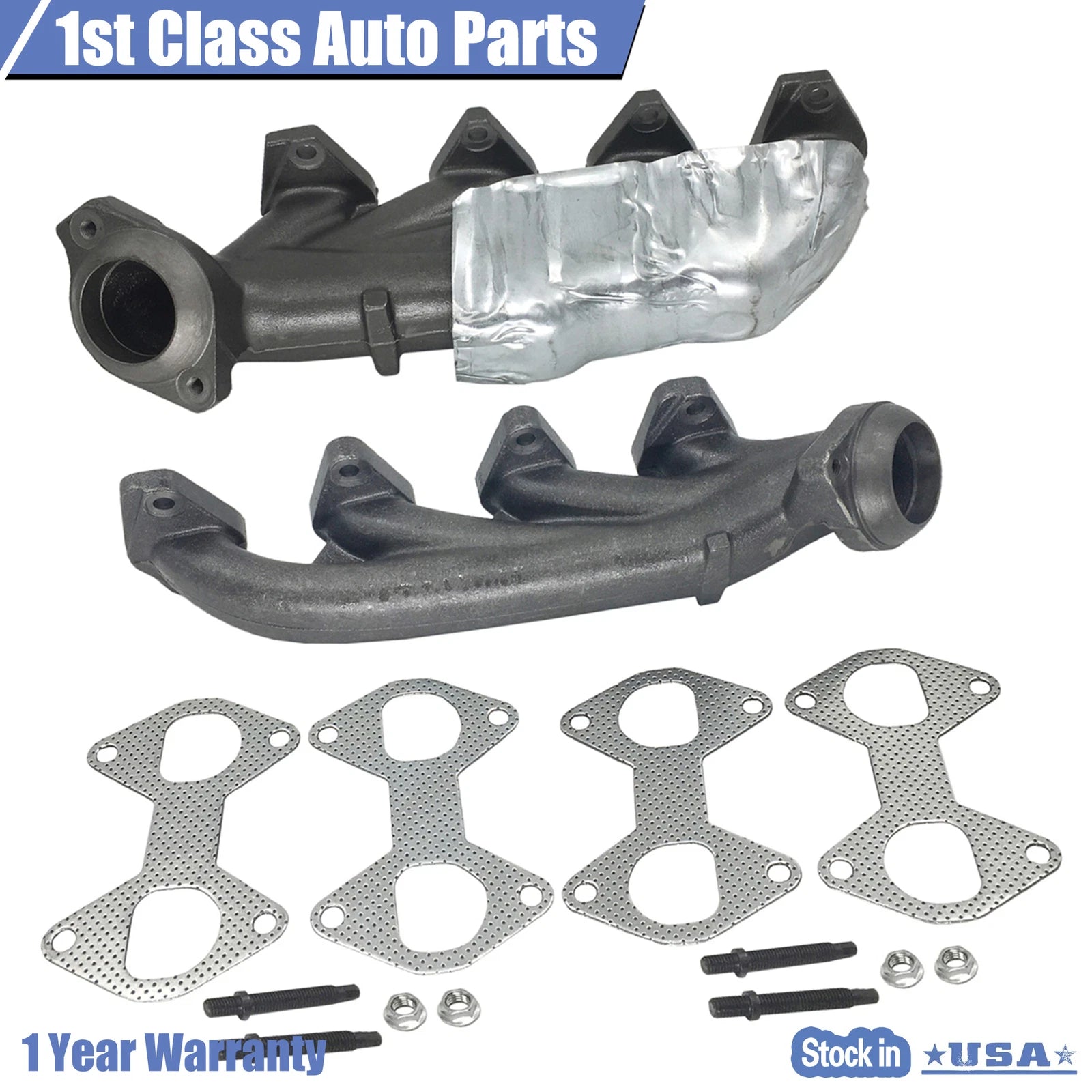 Exhaust Manifold & Gasket Kit for Ford F150 (2004–2009)