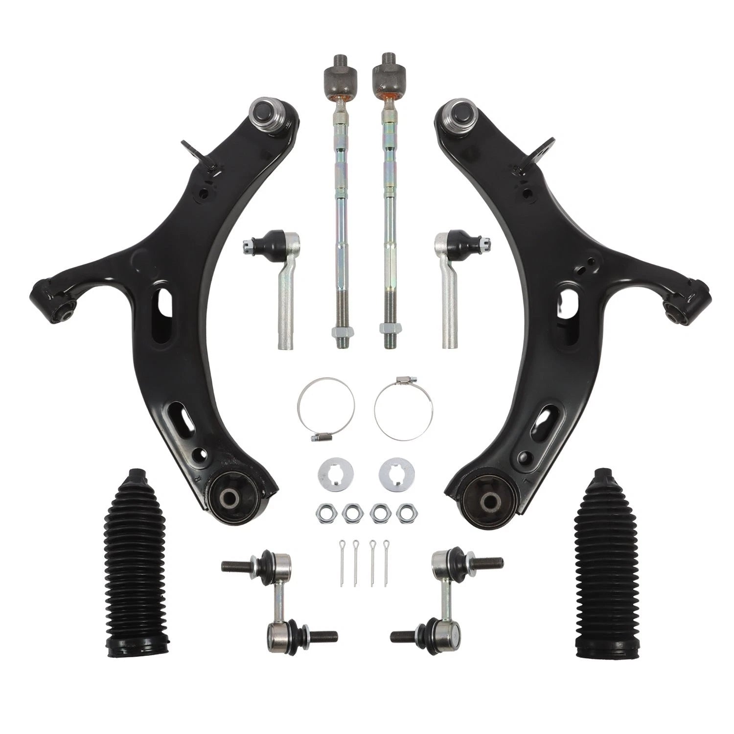 Front Lower Control Arm Ball Joint Tie Rod Sway Bar for Subaru Legacy (2010–2014)