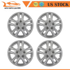 Set of 4 Wheel Hub Caps for R12 Tire & Rim (Fits 12")