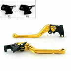 Long Brake Clutch Levers for BMW K1600 K1200 K1300 R1200 R/S/GS (2011–2020) Gold T9