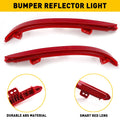 Set of 2 Rear Bumper Light Tail Reflectors for Honda Accord (2018–2022)