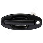 Set of 4 Black Door Handles for Hyundai Santa Fe (2001–2006)