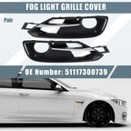 1 x Pair Fog Light Grille Cover Trim for BMW F30 (2012-2019)