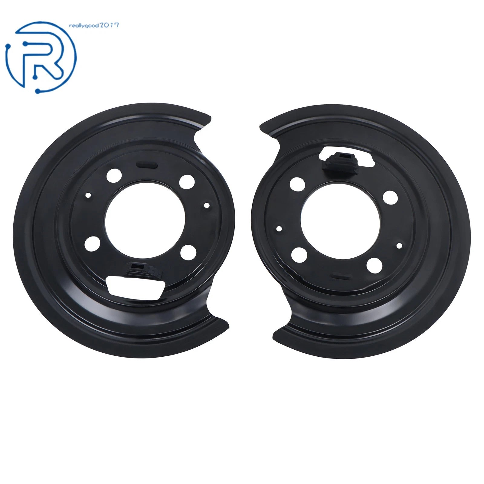 Set of 2 Brake Backing Plates for Ram Truck 3500 2500