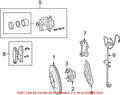 Front Vented Disc Brake Rotor for Chrysler Dodge Charger (OEM 346mm)