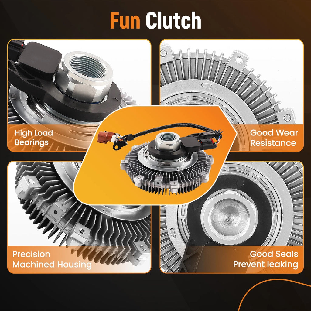 Electric Radiator Fan Clutch for Ford F-150 Expedition Lincoln Navigator (2007–2008)