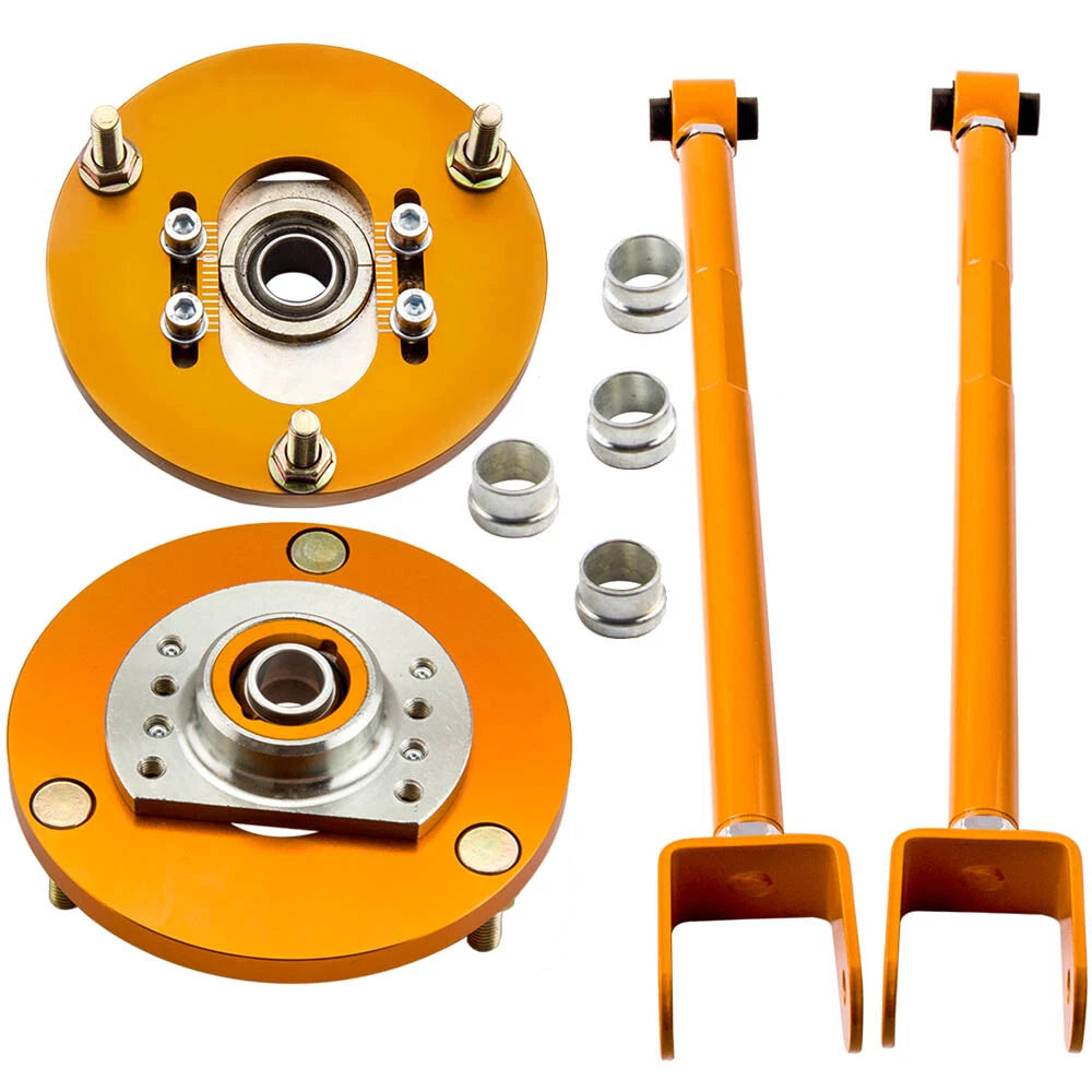 Set of 4 Adjustable Rear Camber Control Arms for BMW E46 Z4 (2000–2006)