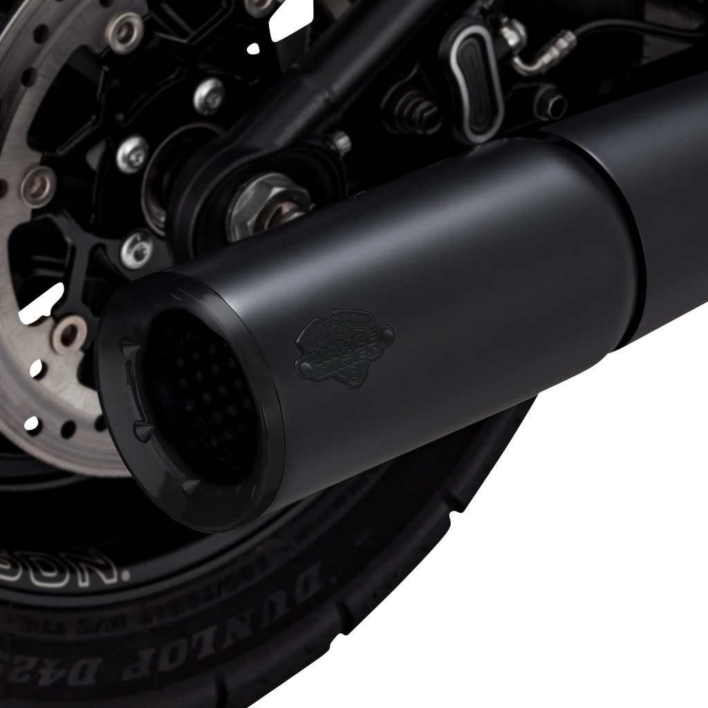 Vance & Hines Pro Pipe Black Exhaust for Harley Softail Touring (2018–2024)