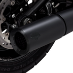 Vance & Hines Pro Pipe Black Exhaust for Harley Softail Touring (2018–2024)