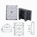 Conveyance Chain Pad 80x63x18mm for Edge Banding Machine