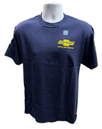 Chevrolet Parts & Service Navy Blue T-Shirt (Licensed)