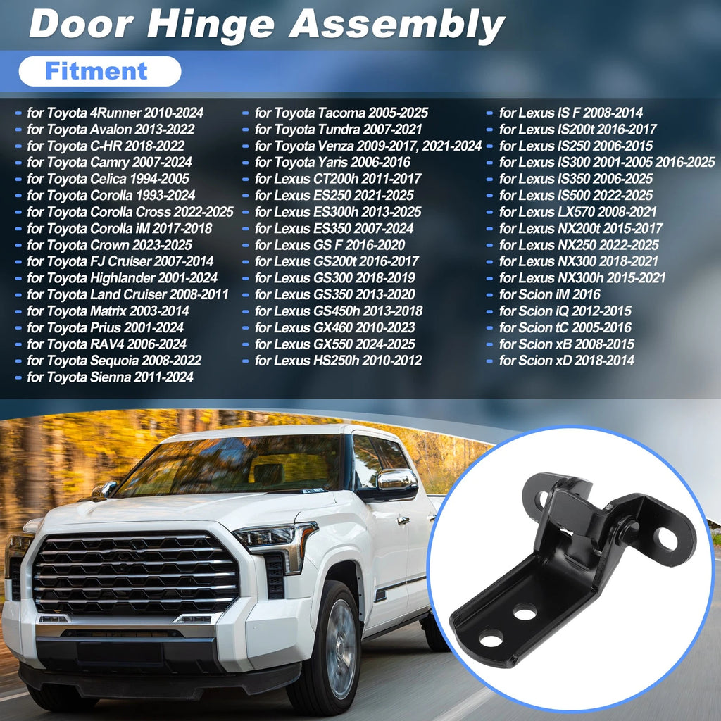 Upper Door Hinge Assembly for Toyota 4Runner Camry Tacoma Corolla  68710-02020