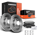 Rear Disc Brake Rotors & Ceramic Pads for Chevrolet Cruze (2014–2015)