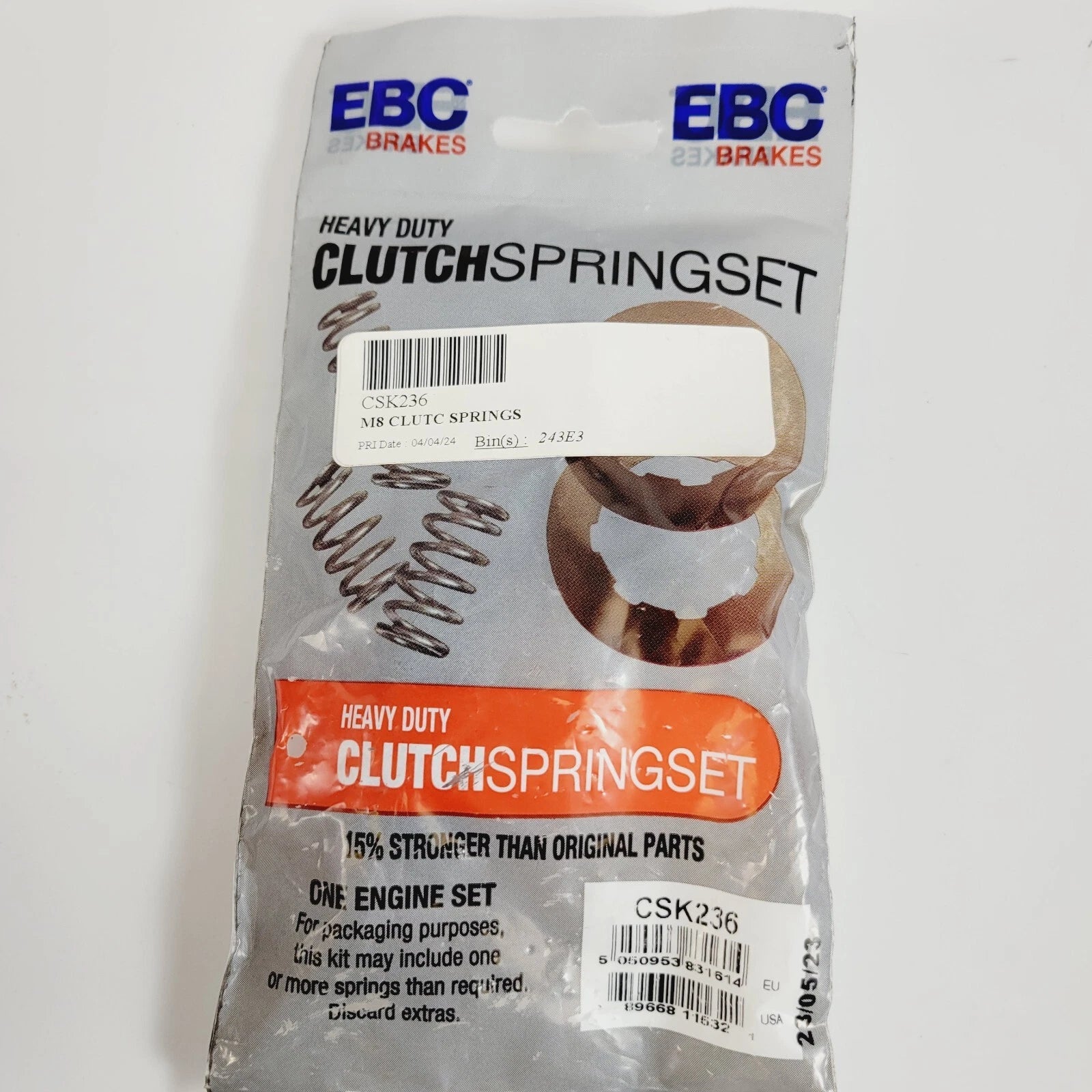 Ebc CSK236 CSK Heavy Duty Clutch Spring Kit for Harley-Davidson