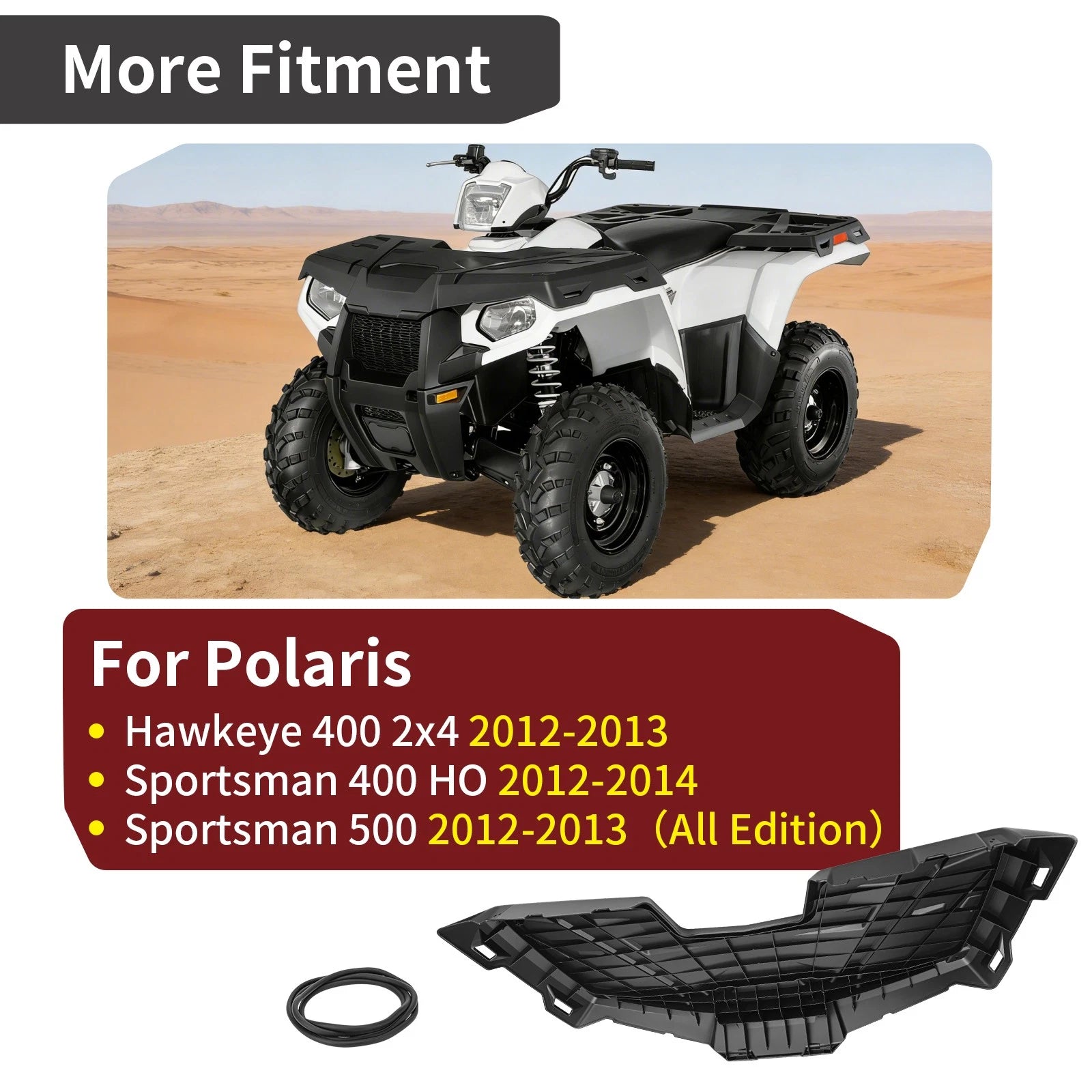 Front Box Cover Assembly for Polaris Sportsman 400 500 Hawkeye 2012-2014