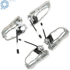 Set of 4 Door Handle Carriers for BMW E53 X5 (2000–2006) 51228243636