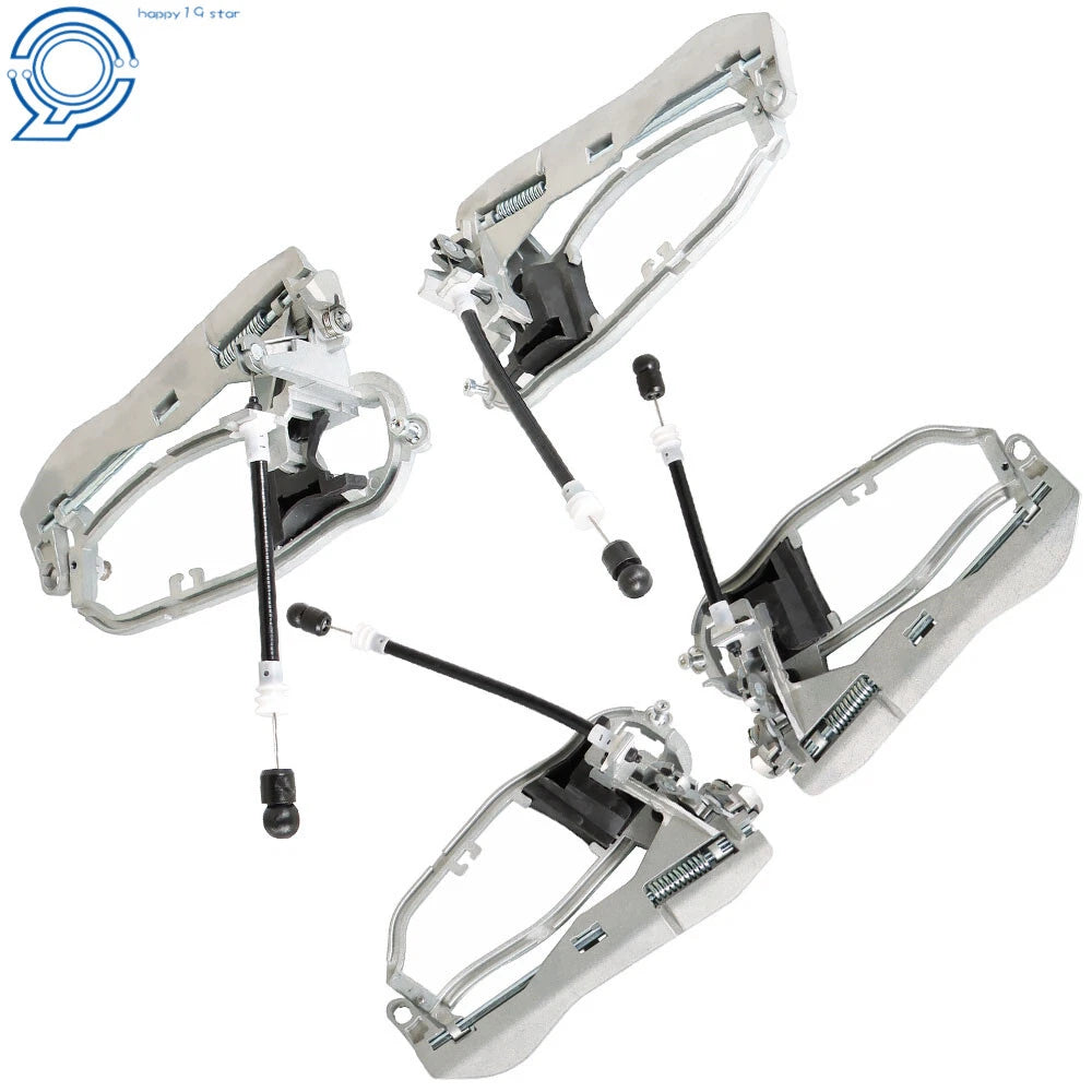 Set of 4 Door Handle Carriers for BMW E53 X5 (2000–2006) 51228243636