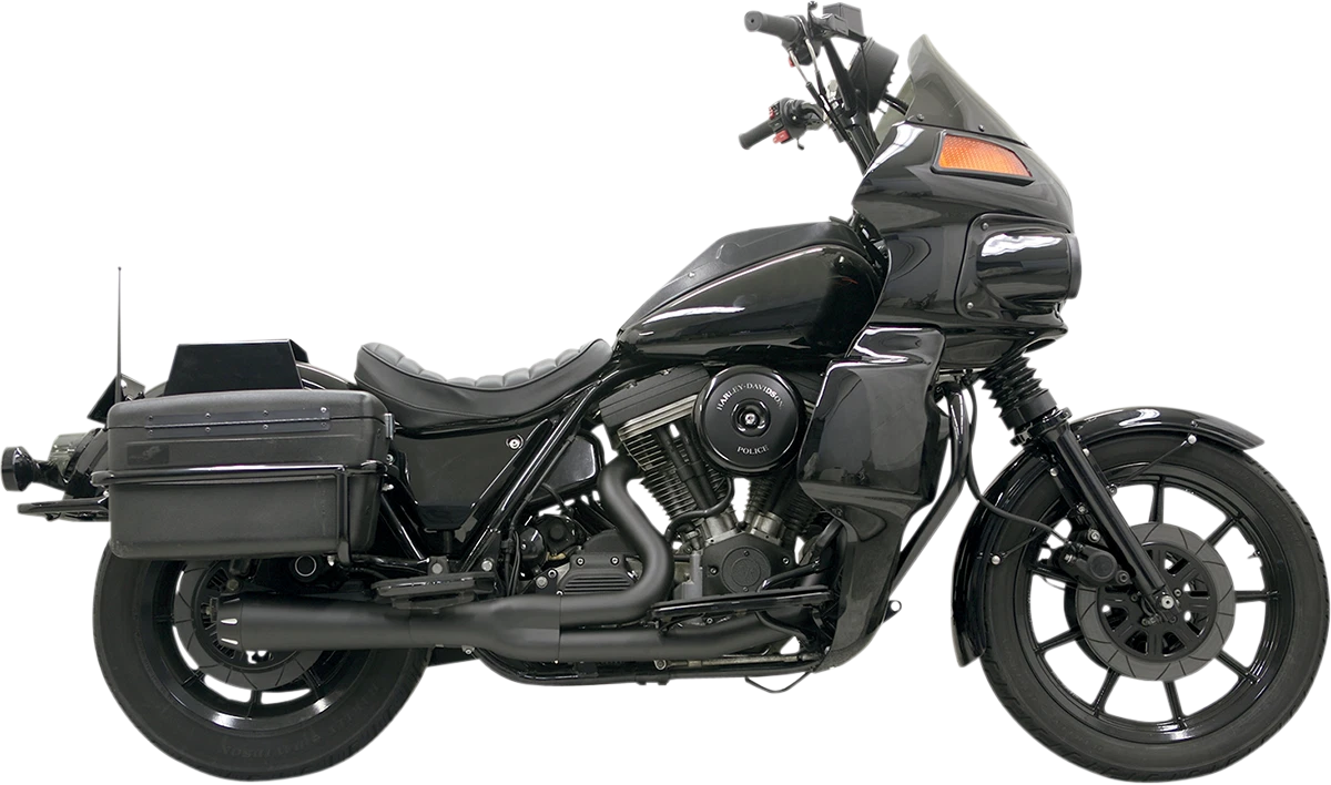 BASSANI Road Rage 2:1 Exhaust for FXR (1FXRFB) - Black
