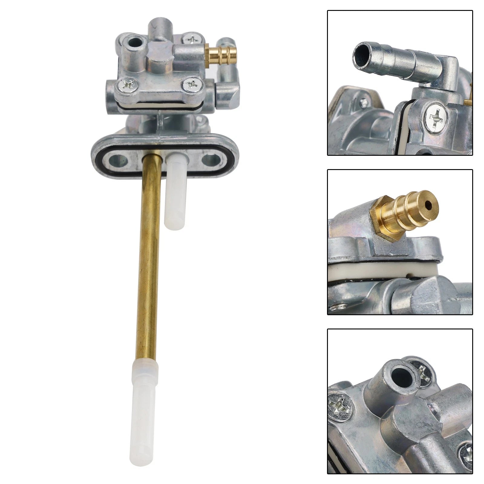Gas Tank Fuel Cock Valve Petcock for Kawasaki KL500 (1987–1990) KL650 (1987–2007)