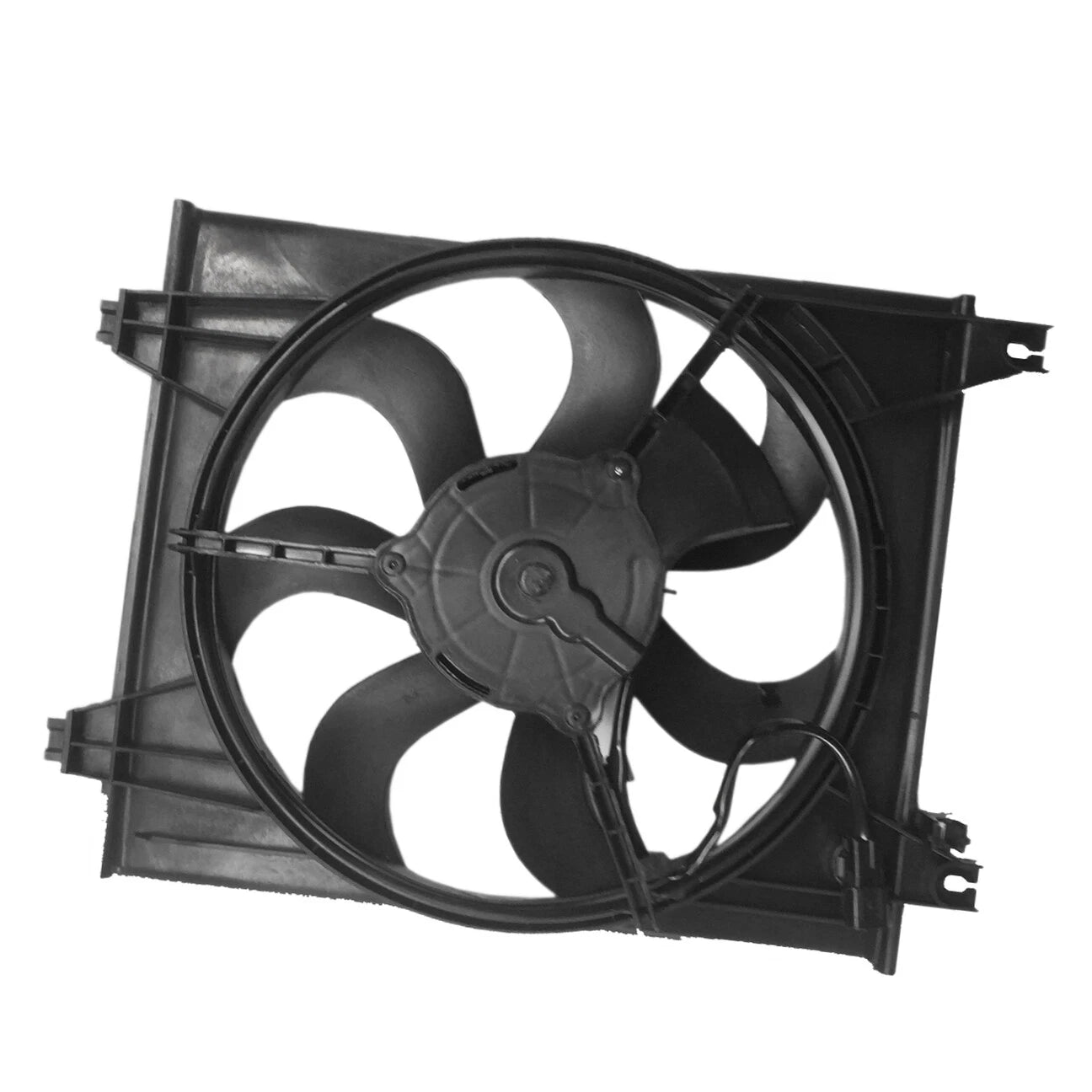 A/C condenser cooling fan assembly for Kia Spectra (2004–2009)