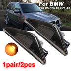 LED Fender Side Marker Light Turn Signal for BMW X3 F25 X5 E70 X6 E71 E72