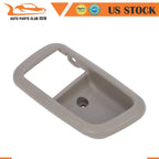 2X Inside Door Handle Bezels for Toyota Tundra (2000–2006) Gray