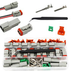 Gray Waterproof Wire Connectors / Set 10 / Universal for Car RV Truck Wiring