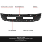 2-Piece Front Bumper Face Bar for Dodge Ram 1500 2500 3500 (1994–2002)