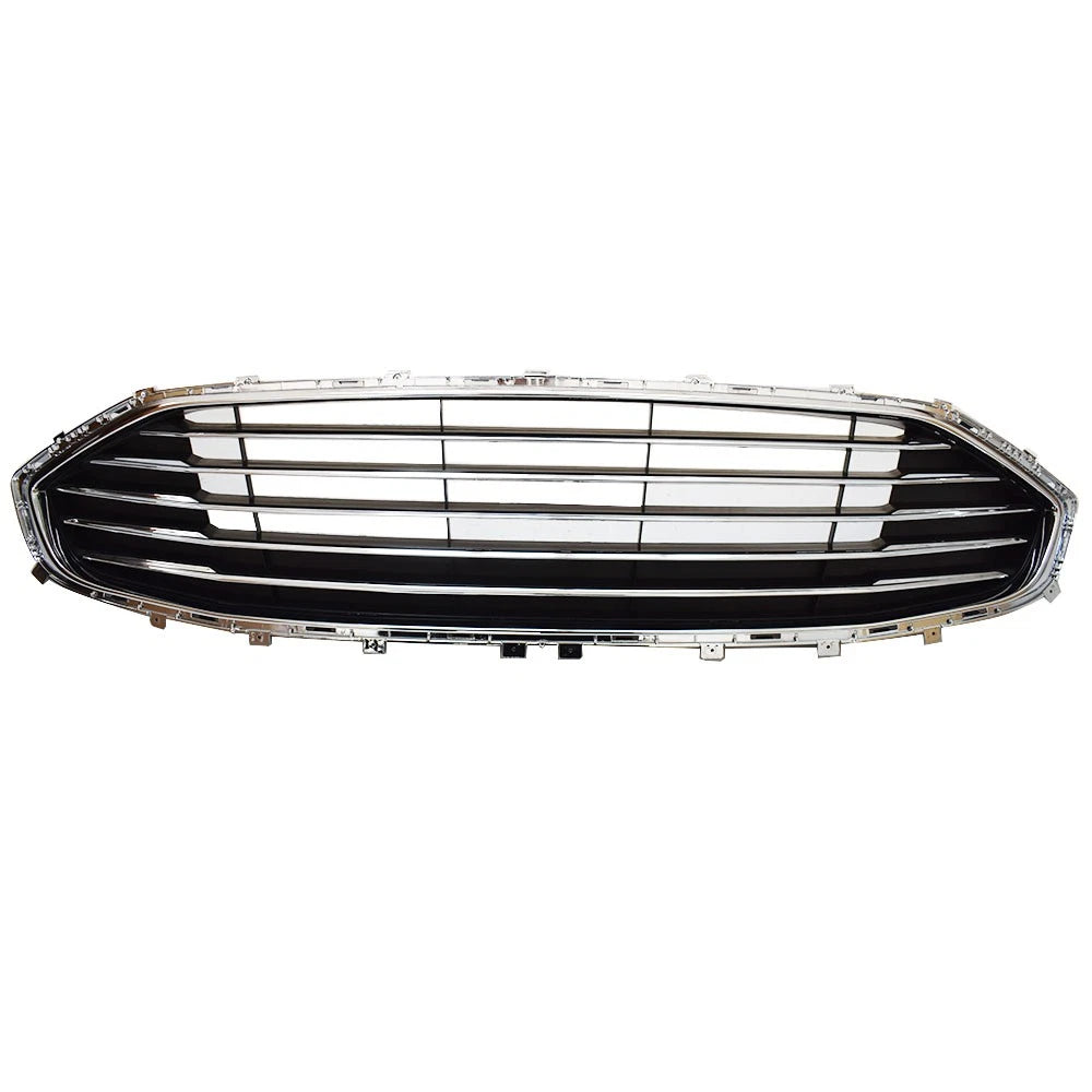 Front Upper Grille Replacement Set for Ford Fusion (2019-2020) Black Durable