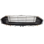 Front Upper Grille Replacement Set for Ford Fusion (2019-2020) Black Durable