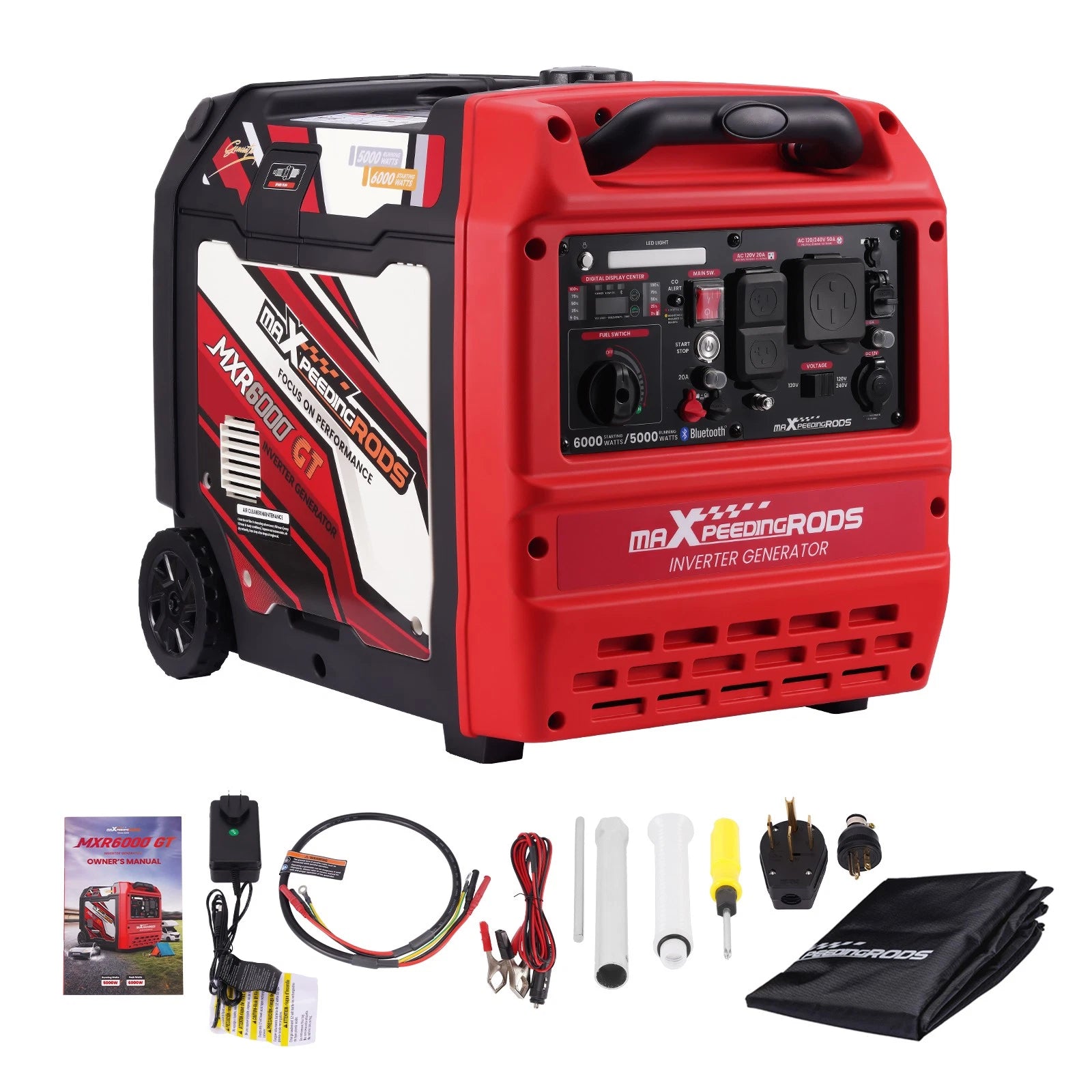 6KW Pure Sine Wave Generator for Tools & Gadgets (120V/240V)