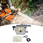Carburetor Kit for Chainsaw 009 010 011 012 WT21 (with Filters)