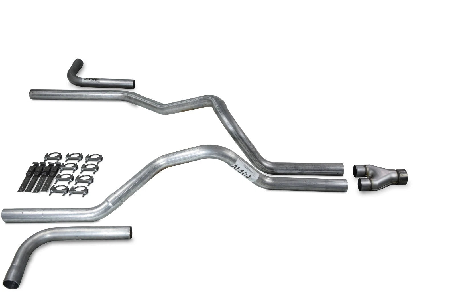 Dual Exhaust Kit Y Pipe for Chevy GMC 1500 (1988–1995) 2.5" Side Exit
