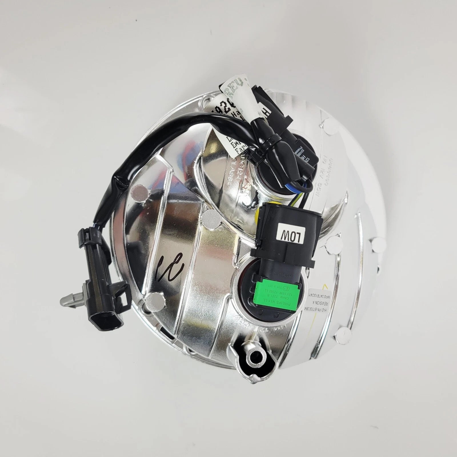 7" Dual Lamp Headlight Bulb with Harness for Harley-Davidson Touring (2009–2023)
