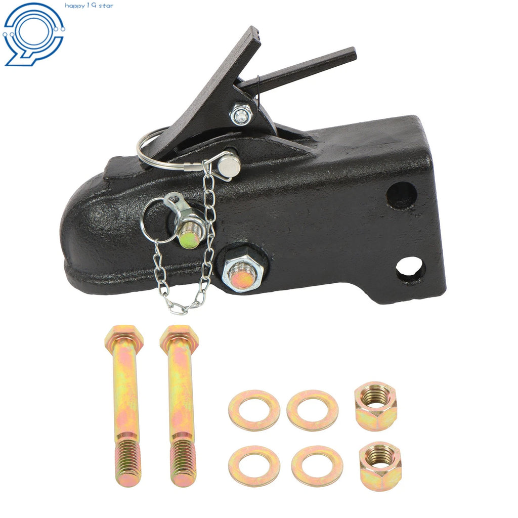 Adjustable Trailer Coupler for Channel-Mount (15000 lbs Capacity)