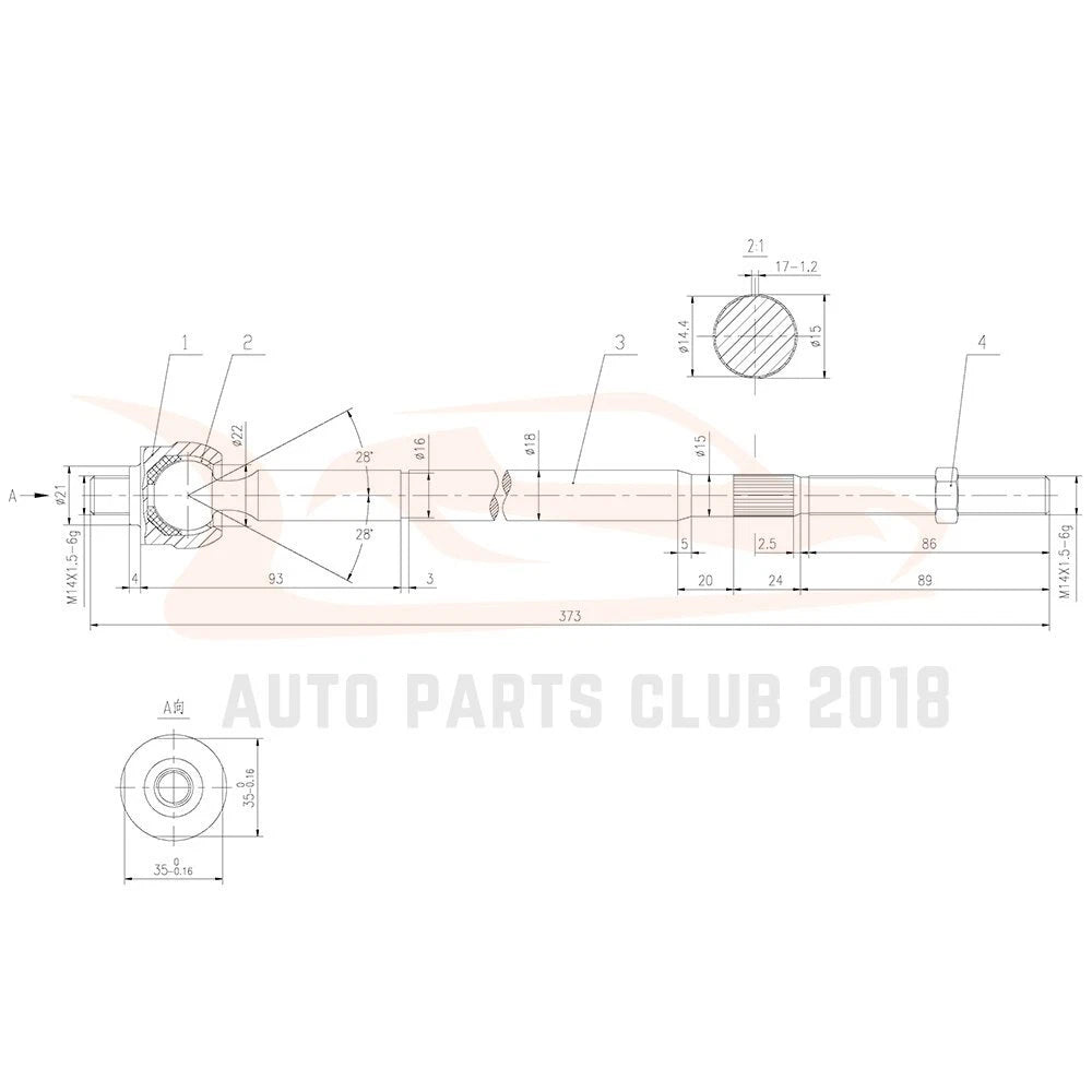 Front Wheel Bearing Hub & Suspension for Chrysler Town & Country (2008–2016)