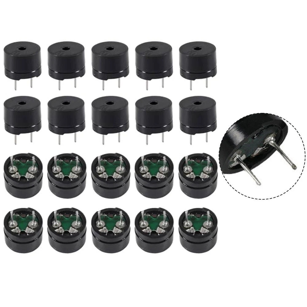 20X Piezo Buzzer Kit 12085 42 Ohm for Safety Equipment and Hobby Projects