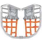 Silver Nerf Bars Peg Heel Guard for Honda TRX 450R 450ER Sportrax (All Years)